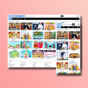 简约自适应X站模板